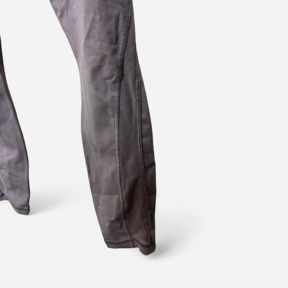 Lululemon Size 6 Wunder Under High Rise Leggings Mauve Taupe Gray Women’s Yoga - Picture 4 of 5